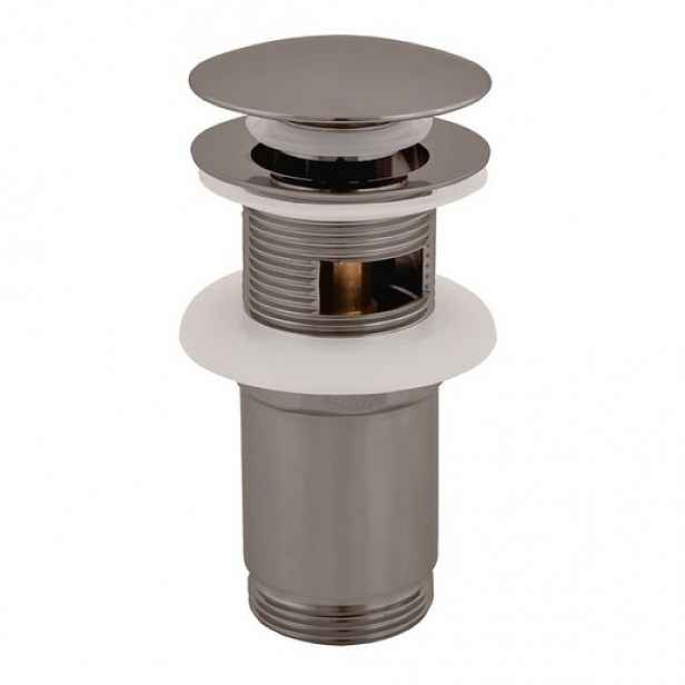 Výpust k umyvadlu 5/4 RAV Slezák metal grey lesklá mosaz MD0484MGL