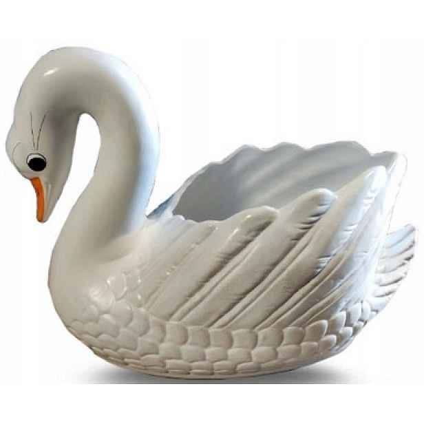 Labuť XL Zahradní Figurka Květináč Obal