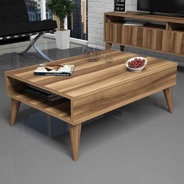 Konferenční stolek Best - Walnut