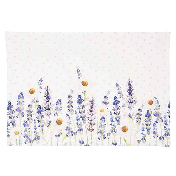 Textilní prostírání Lavander Fields - 48*33 cm - 6ks Clayre & Eef