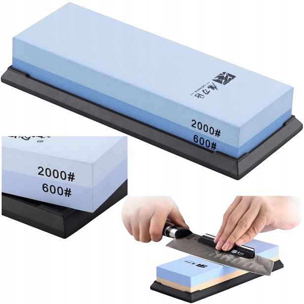 Brousek Oslík Kamenný Kámen Na Ostření Nůžky (600/2000) TG6260 Taidea