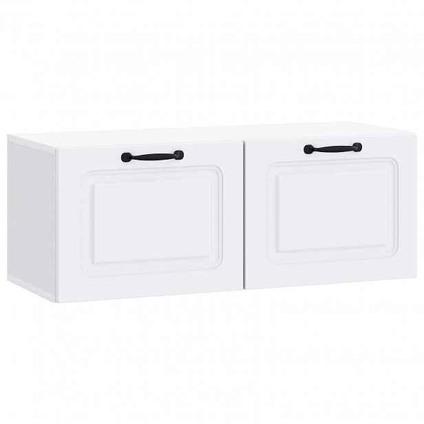 vidaXL Nástěnná TV skříň Bílá 78,5 x 31 x 30 cm Kompozitní dřevo