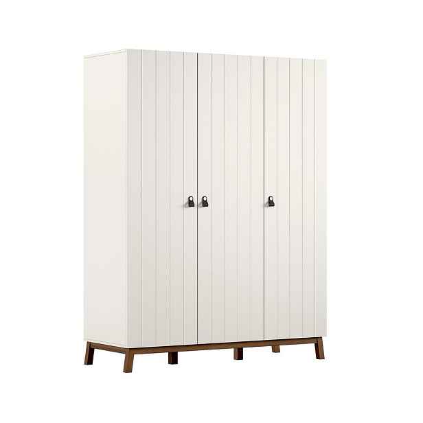 Béžová dětská šatní skříň 149x196x58 cm Sezane – Vipack