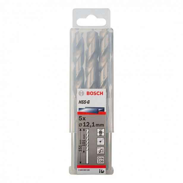 Bosch - Sada vrtáků do kovu, 12,1x151 mm, 5 ks 2608585538