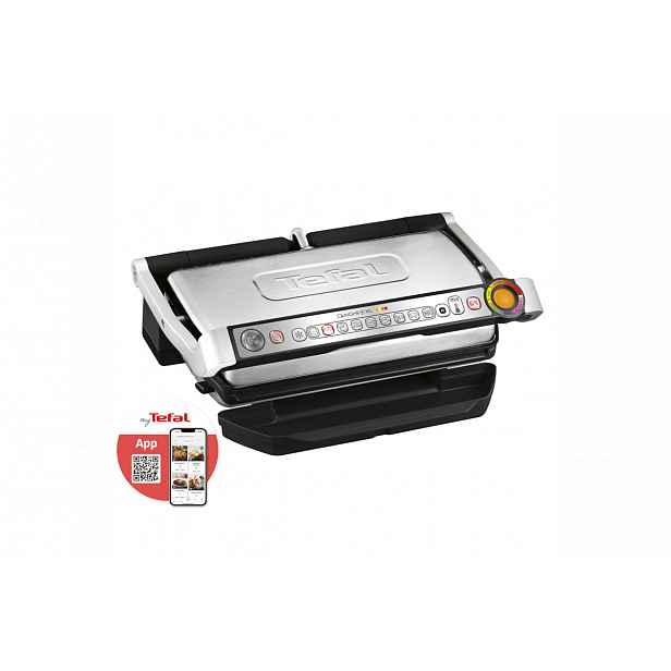 Elektrický grill Tefal Optigrill+ & Bake XL GC724D12 Černá/Nerezová
