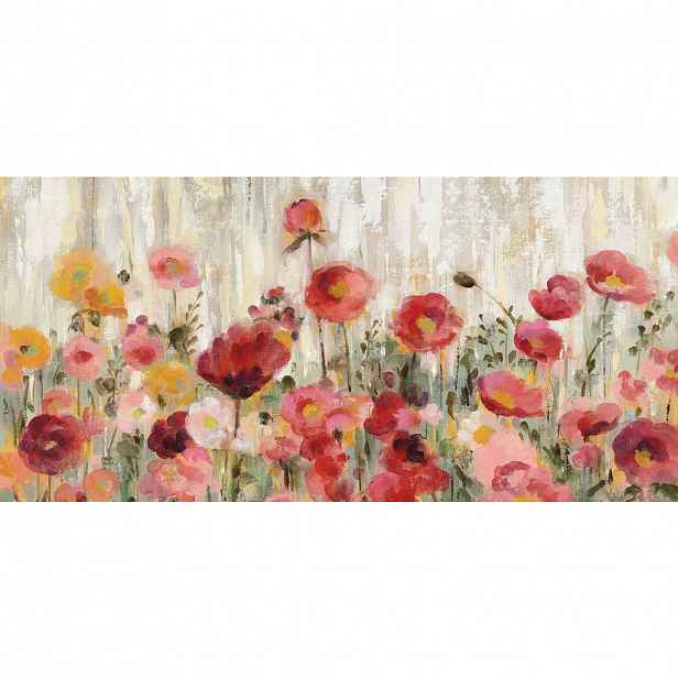 Euroart OBRAZ NA PLÁTNĚ, květiny, 115/55 cm - Obrazy na plátně - 005721167802