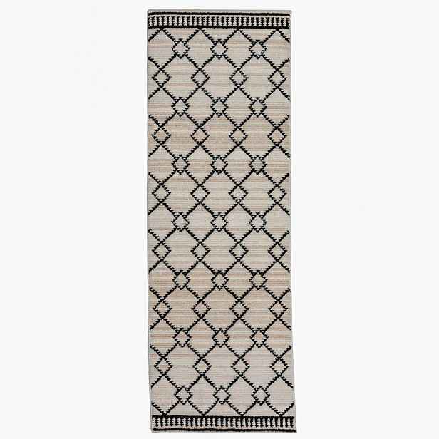 Flair Rugs BĚHOUN, 80/300 cm, černá