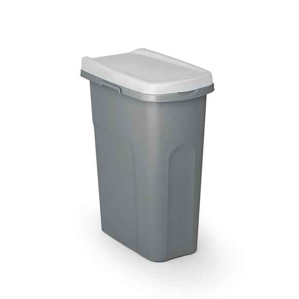 STEFANPLAST Odpadkový koš Home Eco System 25 l, bílý