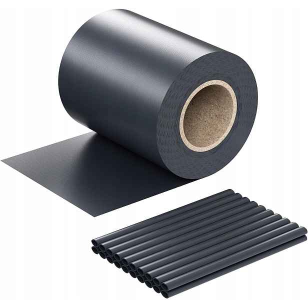 Stínící panelové pásy Wiltec 19 cm x 35 m antracitová