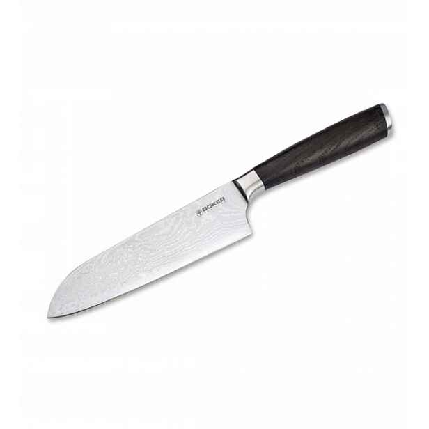 Nůž Boker Solingen Meisterklinge Damast Santoku