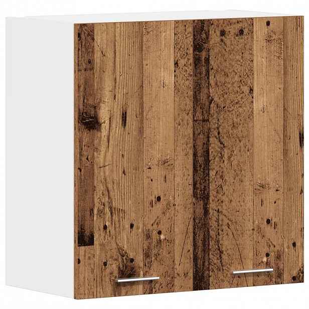 vidaXL Kuchyňská nástěnná skříňka "Lyon" staré dřevo 60 x 31 x 60 cm, konstrukční dřevo