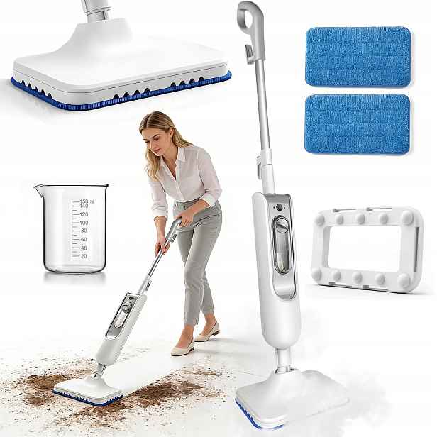 Parní Mop Multi Parní Čistič Na Okna 1500W 0.4L Pro Dlažbu