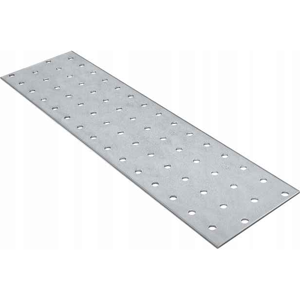 Perforovaná plochá tesařská spojka 80x300 x 2 mm PP11 50 Ks