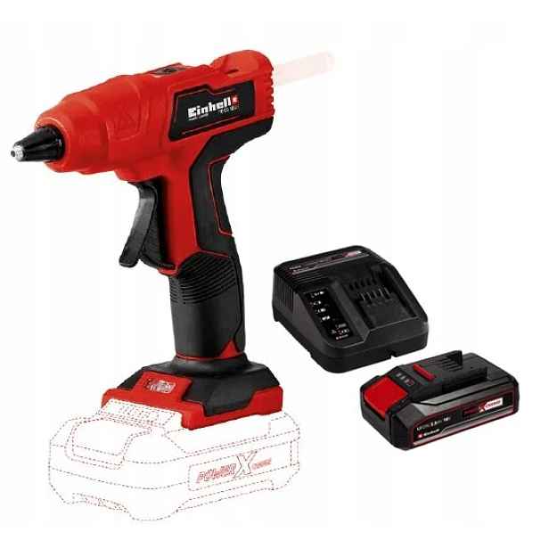 Einhell Akumulátorová Lepicí Pistole Te-cg 18 Li Set 2,5AH