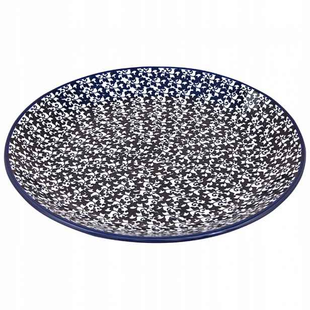 Jídelní talíř 27 cm Umělecká keramika Bolesławiec dek 1748 Ornament