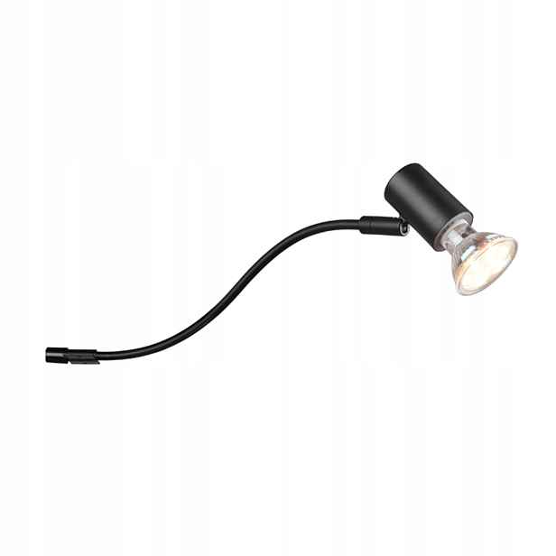 Koupelnová nástěnná lampa Giada černá GU10 IP44 Trio