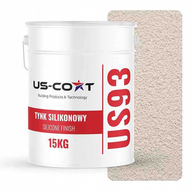 Silikonová Fasádní Omítka Béžová Světlá F442 15 Kg Beránek Granulace 1.5 mm