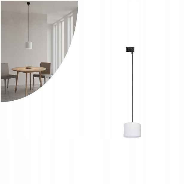 Závěsná kolejnicová lampa 1-fázová Tracer White 20 10679 Tk Lighting