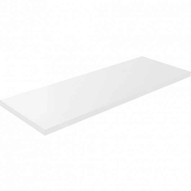 Deska pod umyvadlo Navira Pro - bílá matná - 140x3,6x46 cm