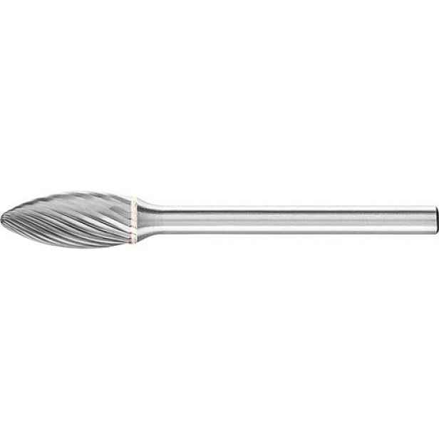 Malý stopkový fréz ve tvaru plamene 3B 0613 5 3 mm 6x13 mm Pferd