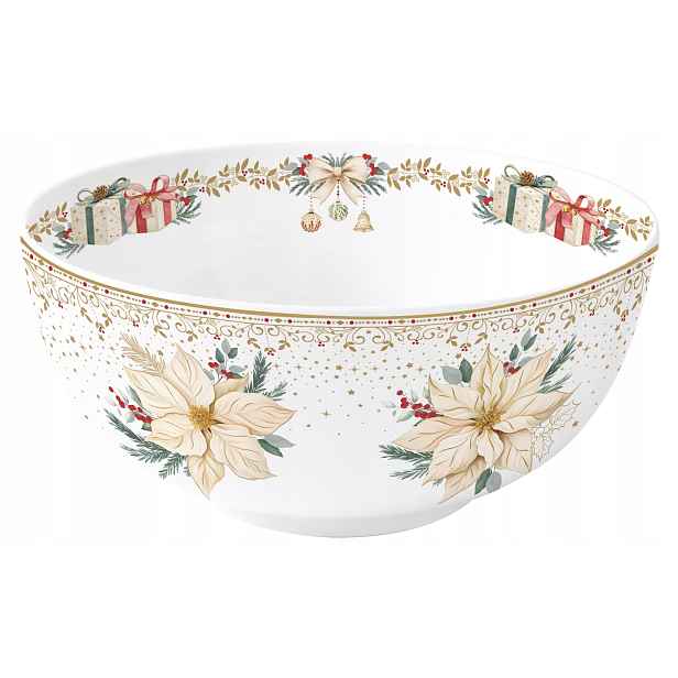 Vánoční miska salátová mísa porcelánová 23 cm Vánoce