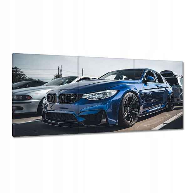 Obrazy 150x70 Modré Bmw M3 Auto