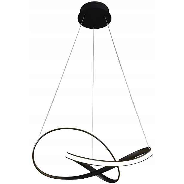 Závěsná lampa Eko-Light Milagro Cappio Black 36W Led 60 cm 4000K Salon