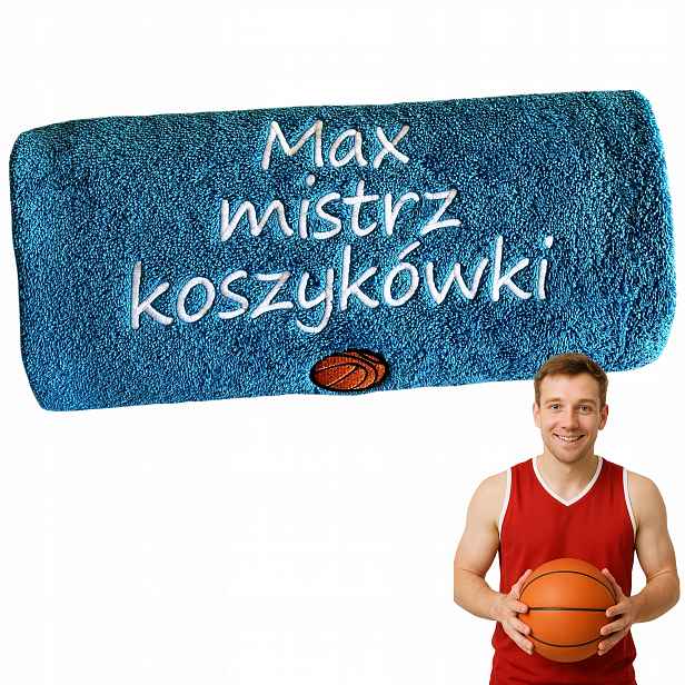 Dárek pro basketbalistu a fanouška basketbalu s míčkem Ručník