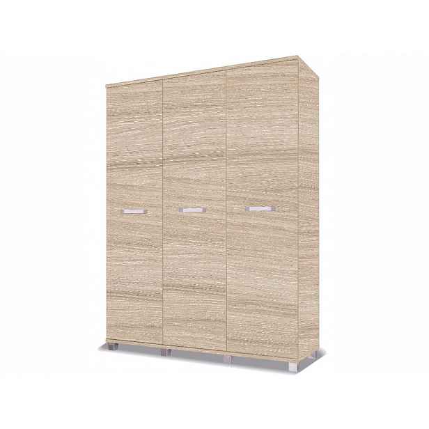 Šatní skříň Maximus M3 Barva korpusu: Dub - sonoma, Rozměry: 150 cm