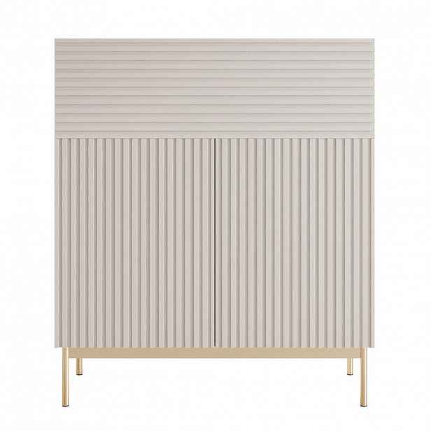 Selsey HIGHBOARD Linearis kašmírově šedá 92 cm