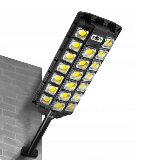 Solární Lampa 2400W Soumrakový Senzor Pohybu Zahradní Lampa Ovladač Garáž