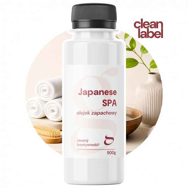 Vonný olej Japanese Spa do svíček mýdla bomb do koupele cleanlabel500 g