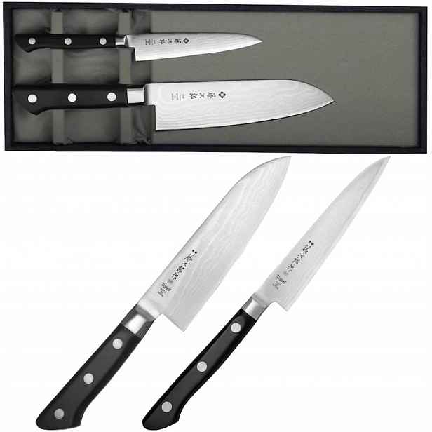 Tojiro Classic Dam Japonská sada 2 nožů Nůž Univerzální 12 cm Santoku 17 cm
