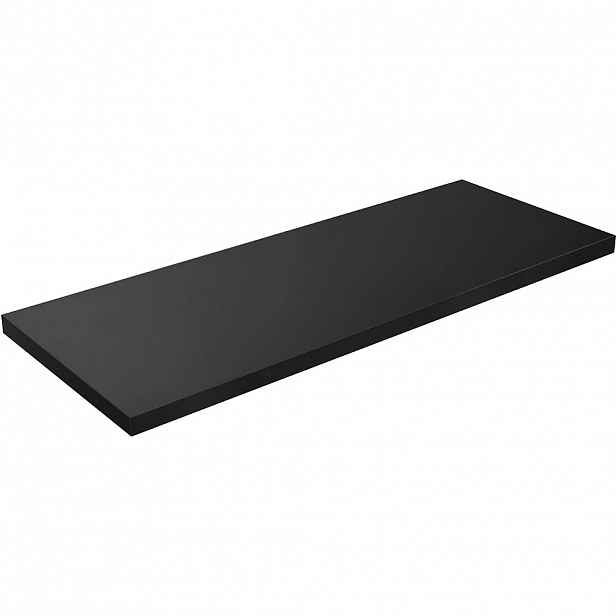 Deska pod umyvadlo Navira Pro - černá matná - 100x3,6x46 cm