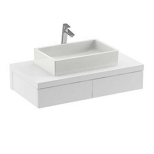 Koupelnová skříňka pod umyvadlo Ravak Formy 120x55 cm bílá X000001031