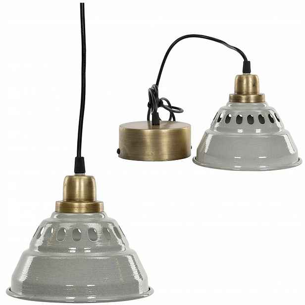 Závěsné Stropní Svítidlo Nad Stůl Loft Jednoduchá Kovová, Šedá, zlatá, 18 cm