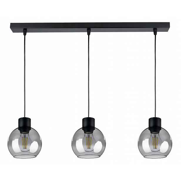 Závěsná stropní lampa Lustr Zwis Kula skleněná