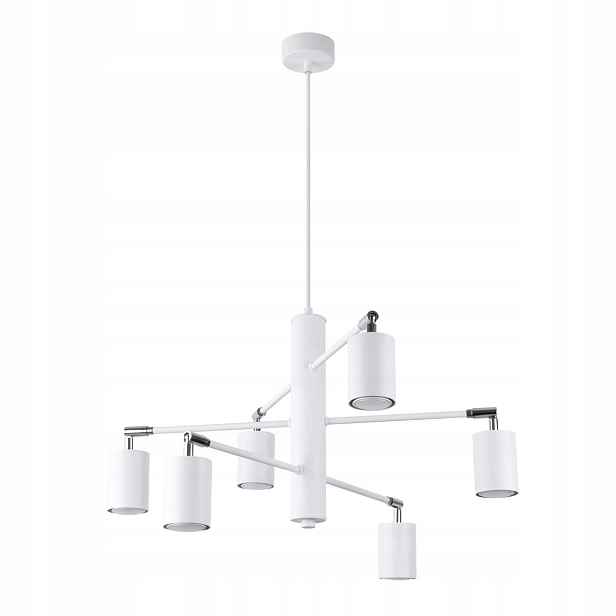 Bílý lustr Lemmi 6xGU10 SL.1206 Sollux lighting