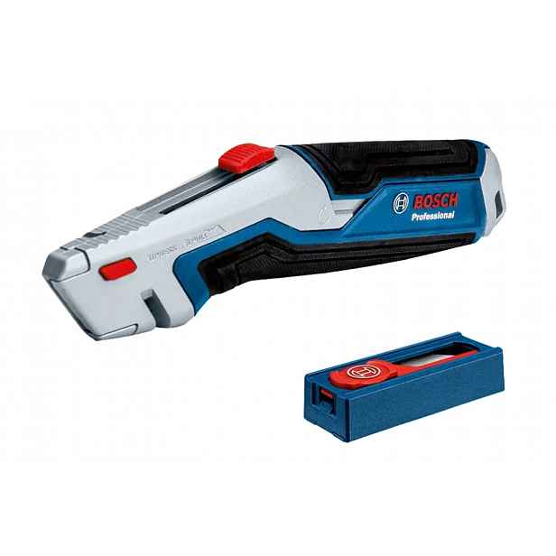 Bosch - Nůž s vysouvací čepelí, včetně náhradních čepelí 1600A027M5