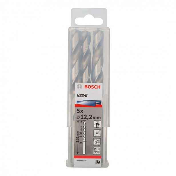 Bosch - Sada vrtáků do kovu, 12,2x151 mm, 5 ks 2608585539