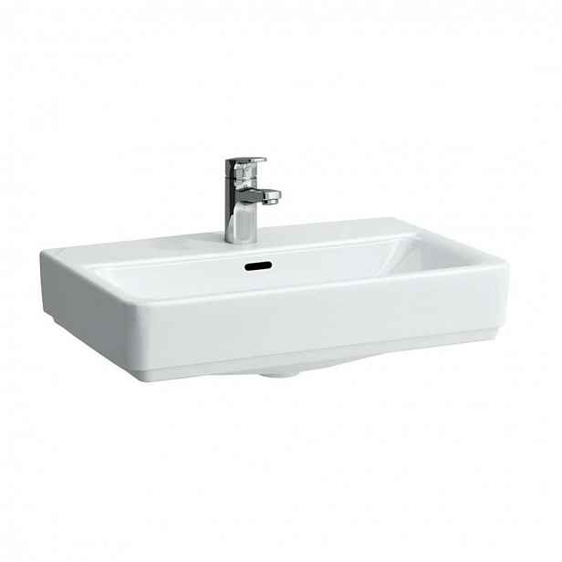 Laufen Pro S - Umyvadlo Compact, 55x38 cm, 1 otvor pro baterii, s LCC, bílá H8179584001041