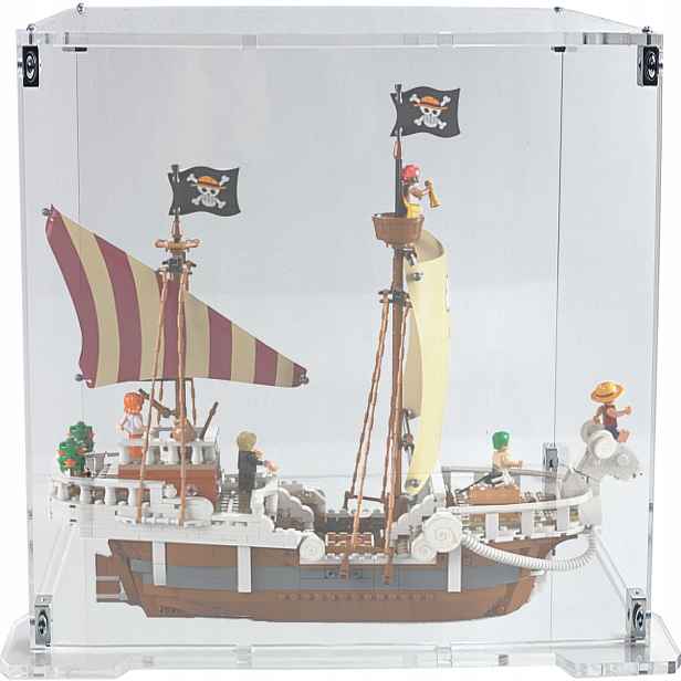 Vitrína s podstavcem pro stavebnici Lego 75639 Loď Going Merry