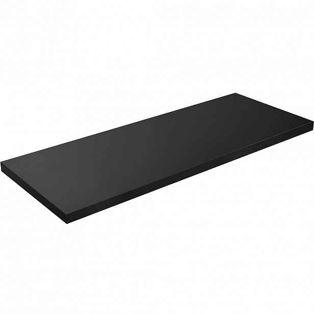 Deska pod umyvadlo Navira Pro - černá matná - 120x3,6x46 cm