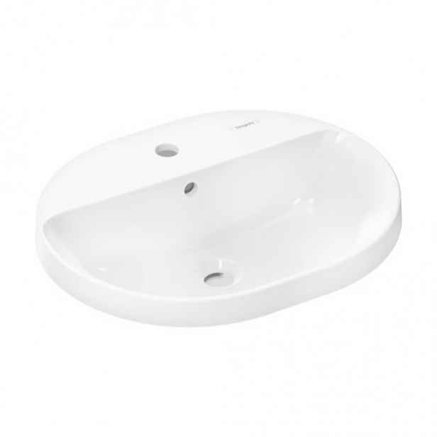 Hansgrohe Xuniva U zápustné umyvadlo 55x45 cm otvor pro baterii uprostřed 60161450