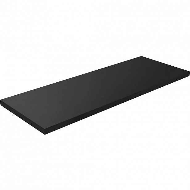 Deska pod umyvadlo Navira Pro - černá matná - 140x3,6x46 cm