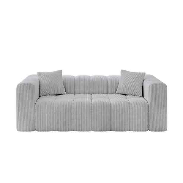ALTDECOR POHOVKA 2-MÍSTNÁ DONY-2 232x90x71 cm Šedá Manšestr