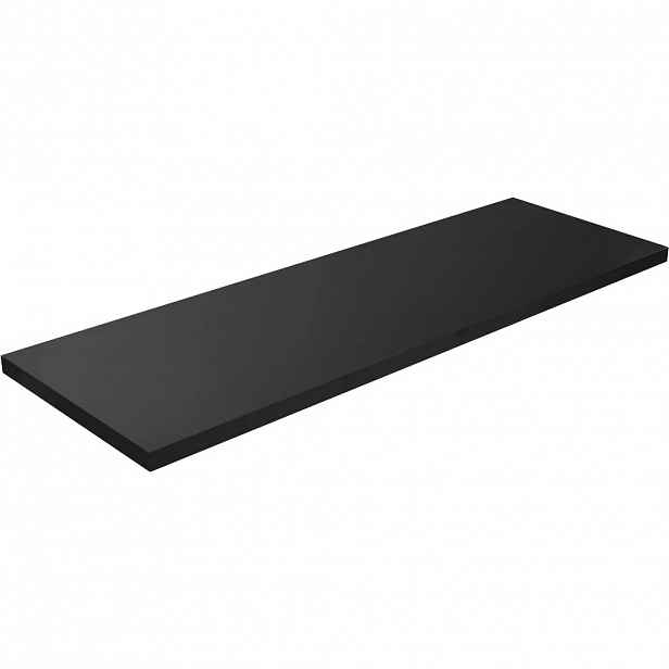 Deska pod umyvadlo Navira Pro - černá matná - 160x3,6x46 cm
