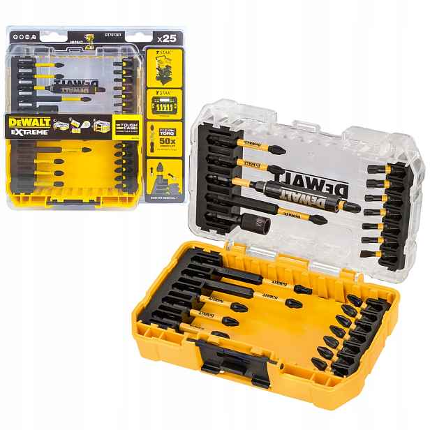 Sada úderových bitů 25 dílů DT70730T Dewalt