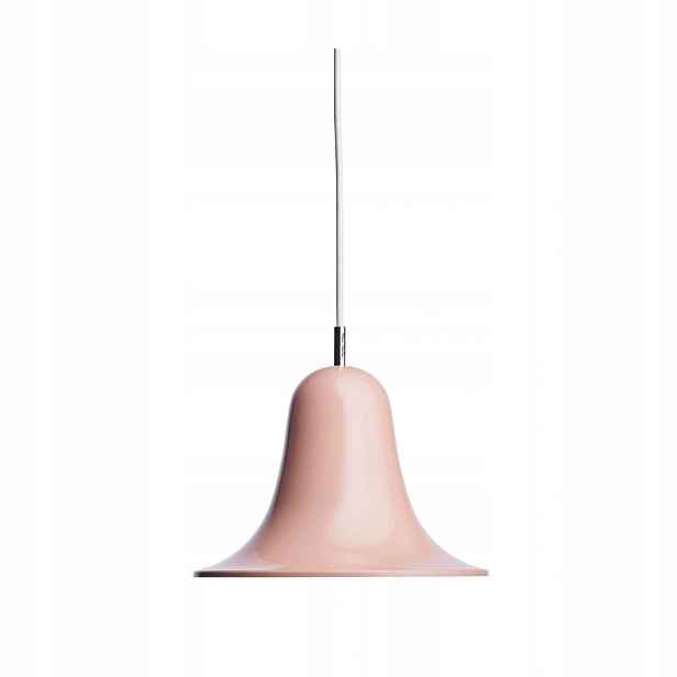 Závěsná lampa Verpan Pantop stropní kovová pudrová růžová E14