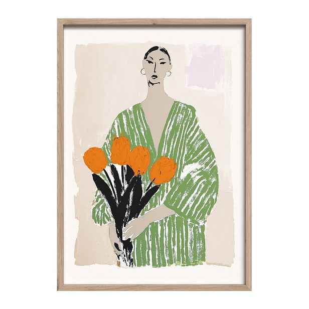 Tištěný obraz s rámem 50x70 cm Stella – Styler